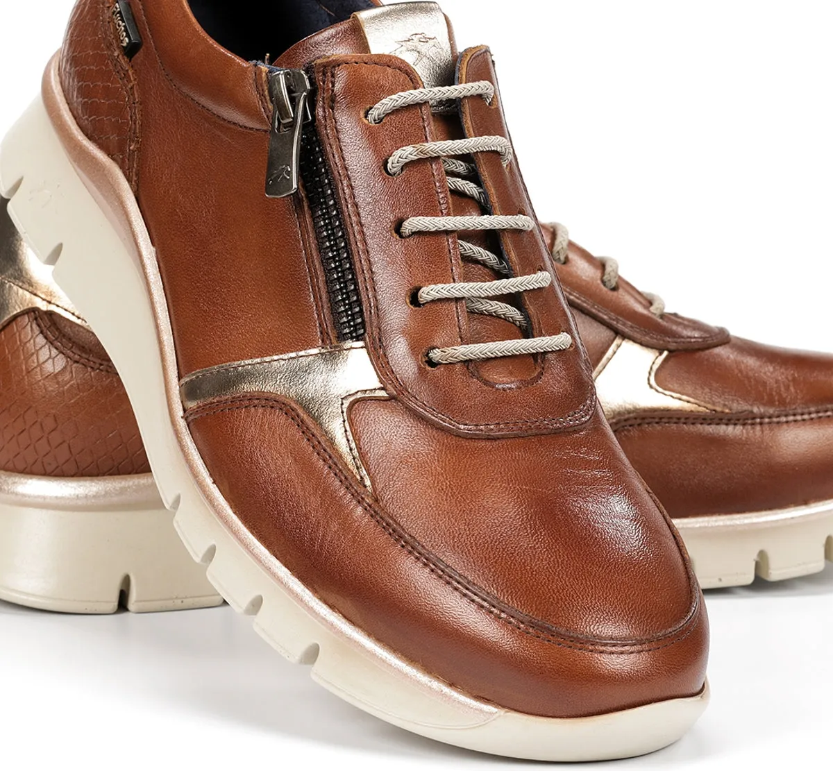 Fluchos Union F2070 sneakers donna marrone comode