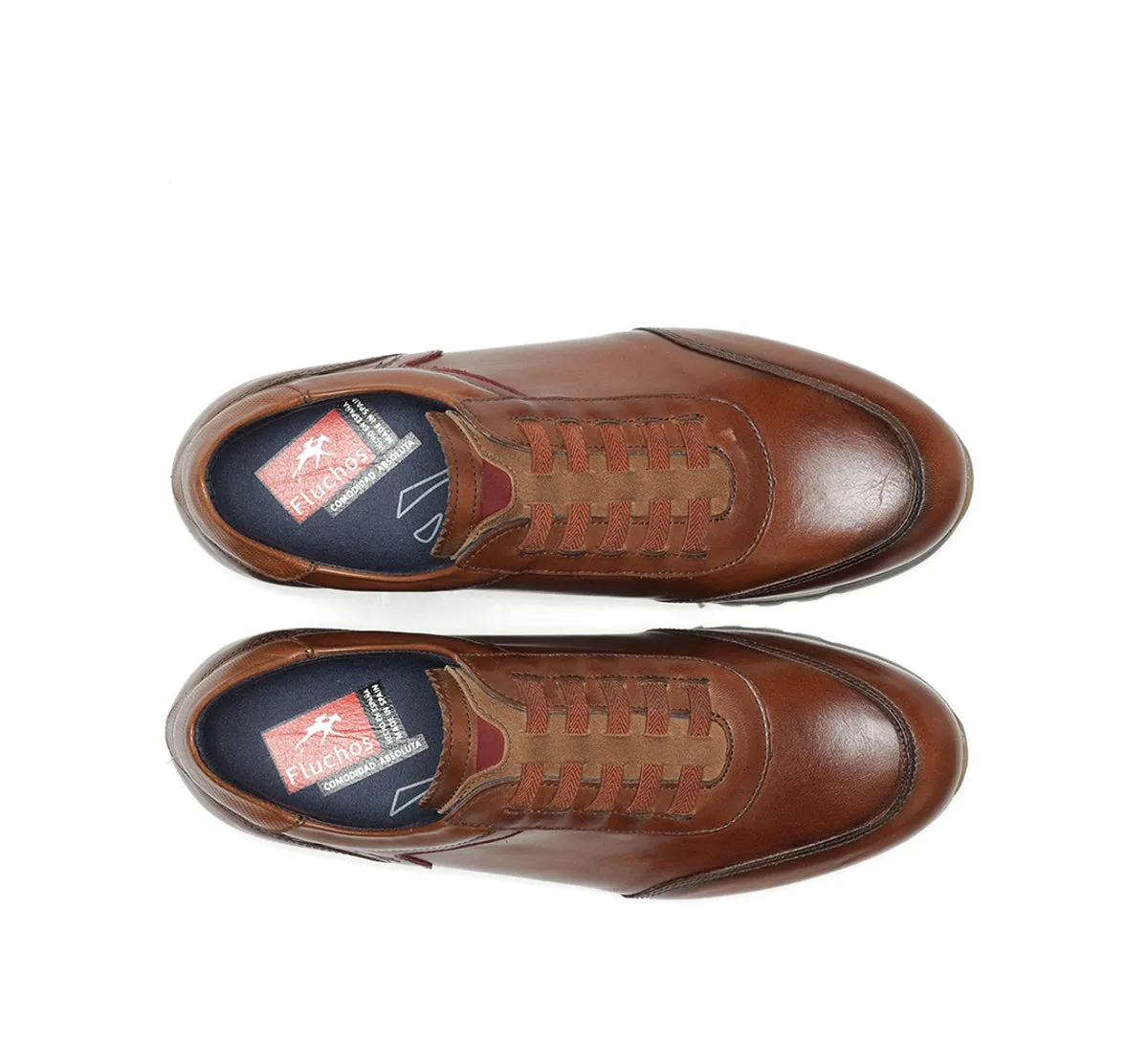 Fluchos Sander F1195 sneakers uomo marroni ammortizzate