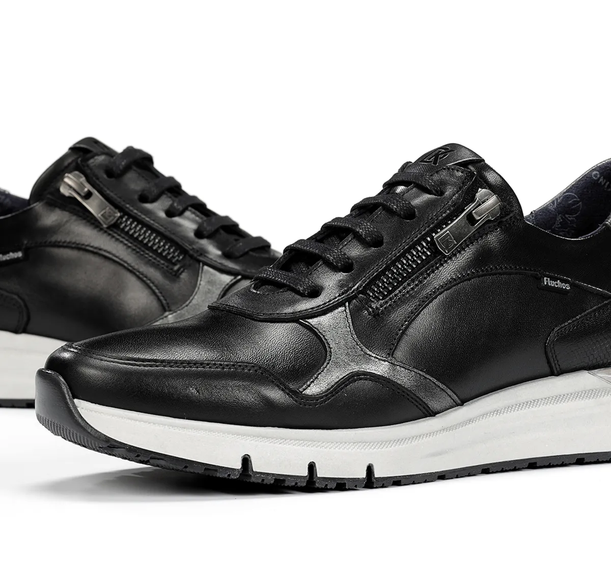 Fluchos Serena D9212 sneakers donna nere streetstyle