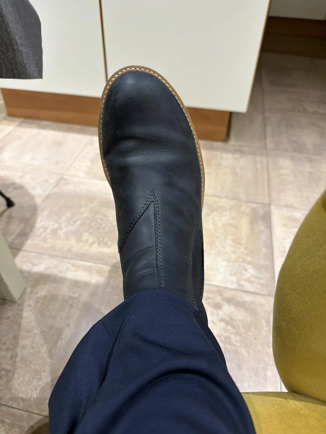 Ecco Jamestown Chelsea stivali uomo 43 EU pelle