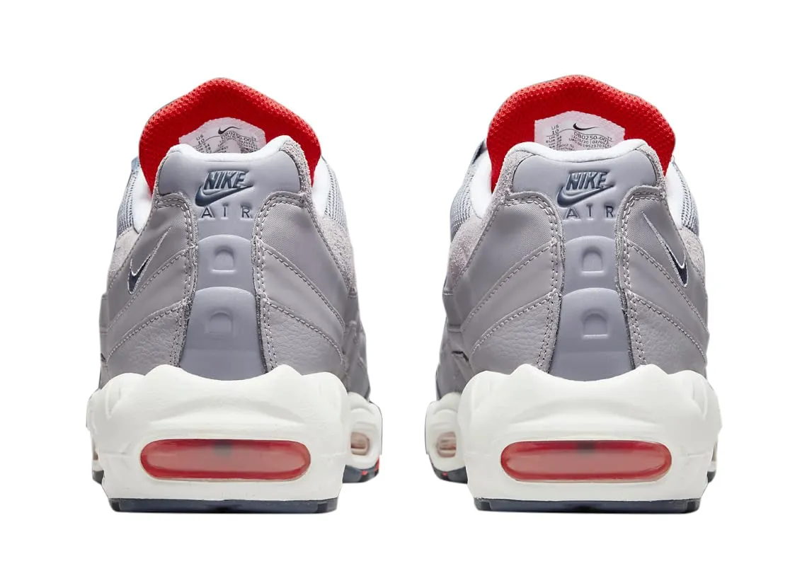 Nike Air Max 95 sneakers uomo 45 EU Grigio Cemento