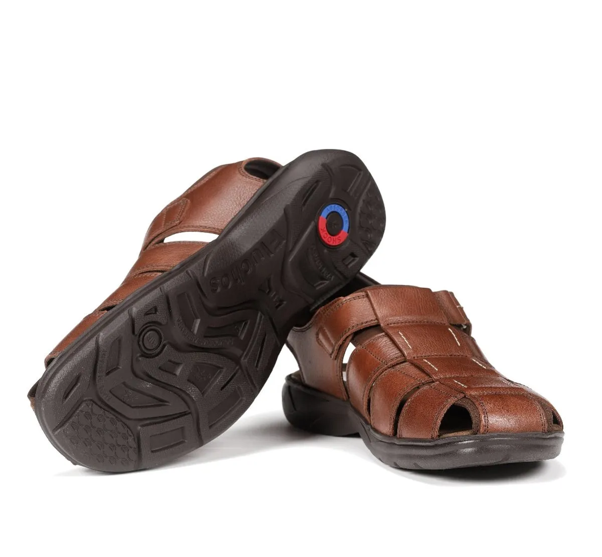 Fluchos Dozer F0533 sandali uomo marroni velcro