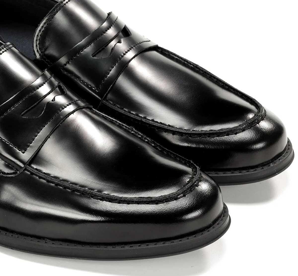 Fluchos Arthur F1933 mocassino uomo nero elegante