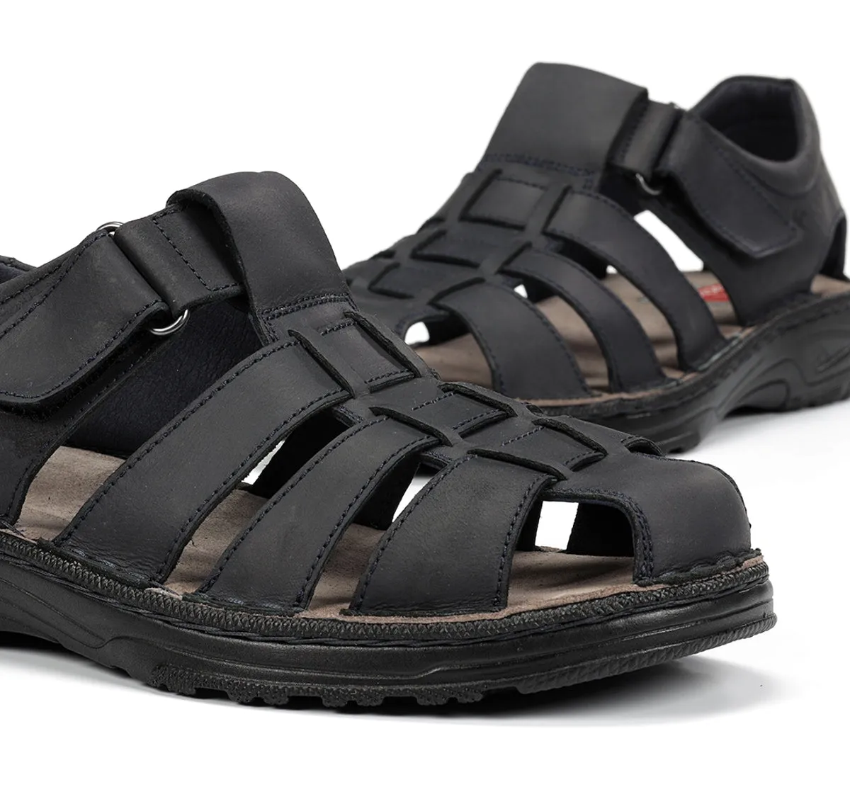 Fluchos Azores F2199 sandali uomo blu velcro