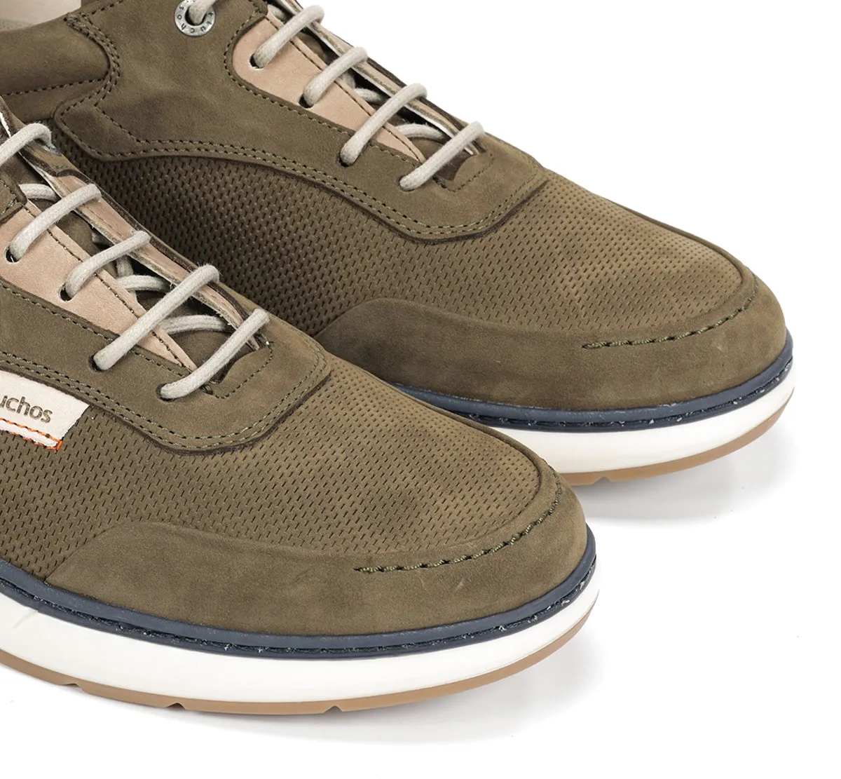 Fluchos Jeff F2210 scarpe uomo verdi casual