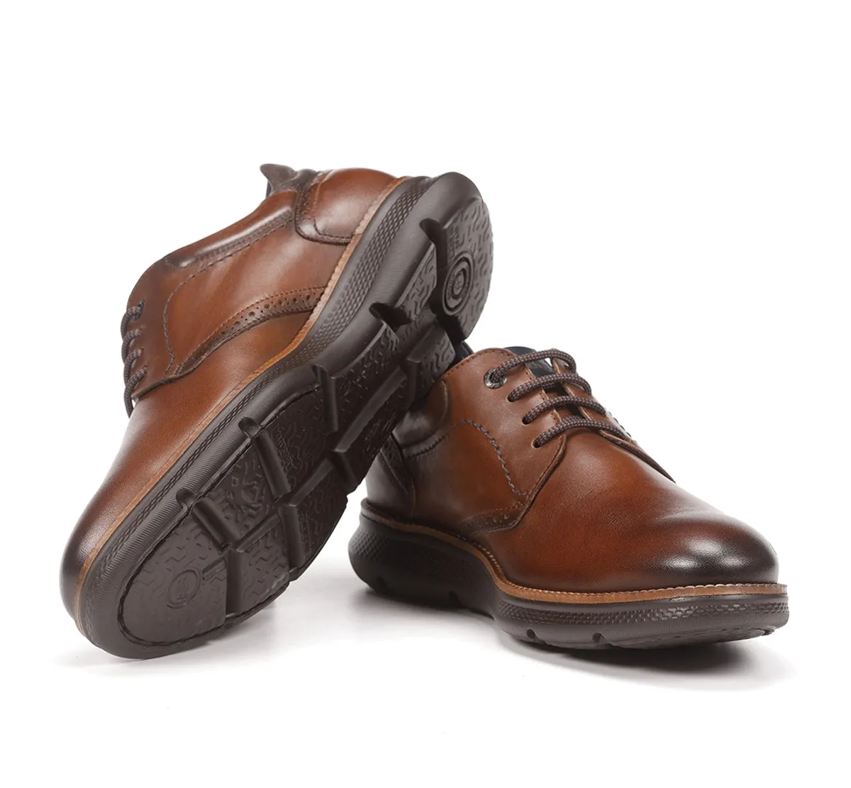 Fluchos William F1351 scarpa marrone pelle morbida