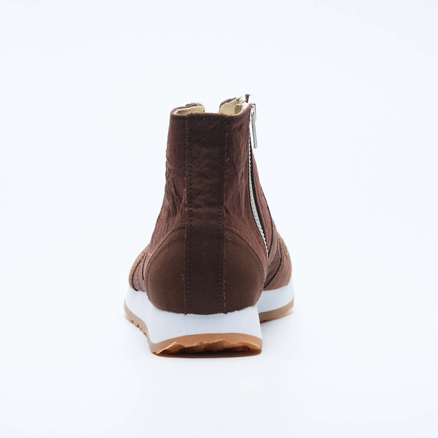 Tabito Brace Trainer tabito22 sneakers marrone zip laterale