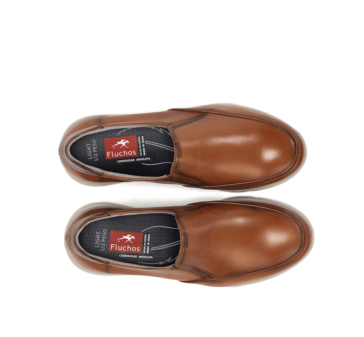 Fluchos Daryl F1458 slip on uomo marroni estate