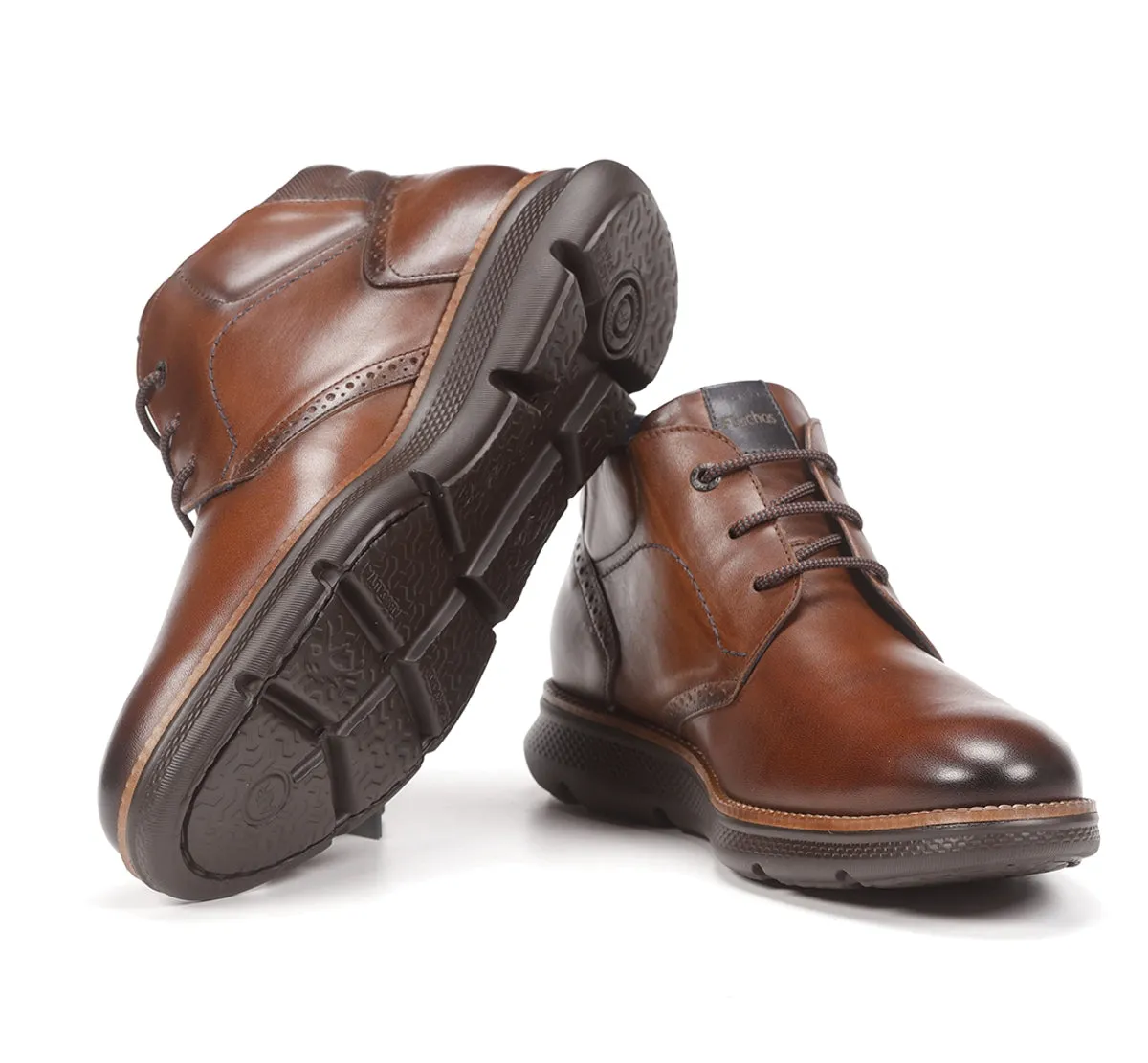 Fluchos William F1353 stivale uomo marrone pelle