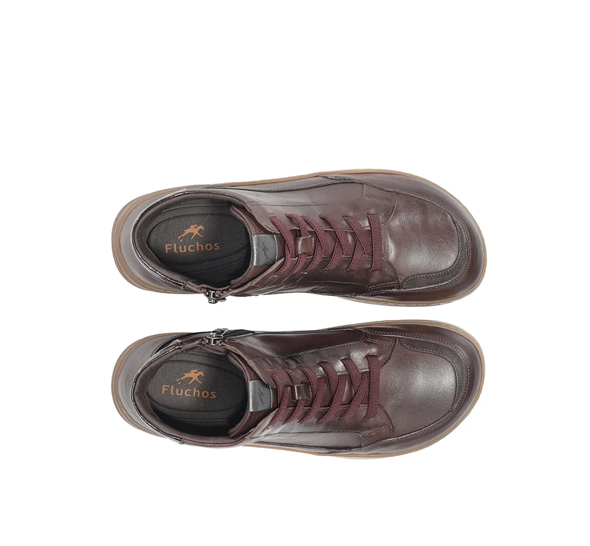 Fluchos Jungle F2553 stivaletti donna marroni leggeri