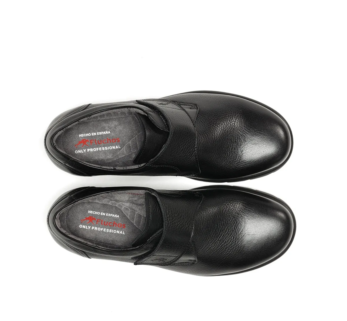 Fluchos Profesional F1951 Scarpa Uomo Nera con Velcro