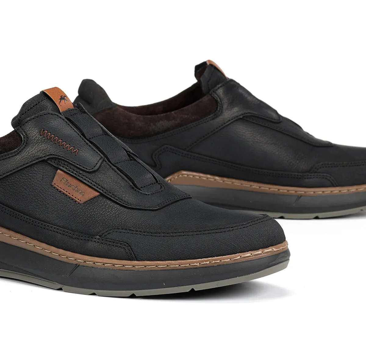 Fluchos Jeff F2278 sneakers uomo nere stringate