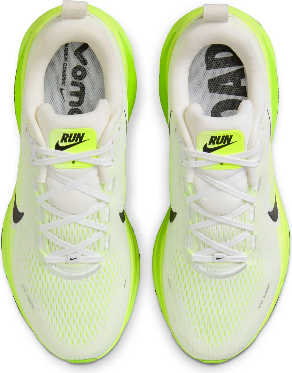 Nike Vomero 18 scarpe running donna bianco verde