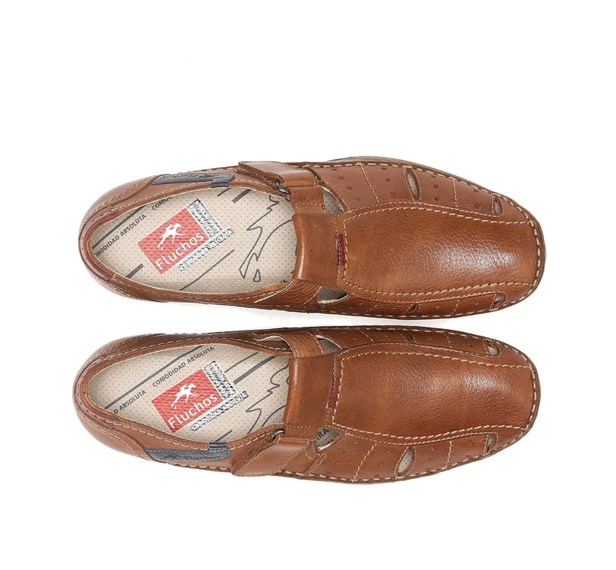 Fluchos Catamaran 8568 sandali uomo marroni