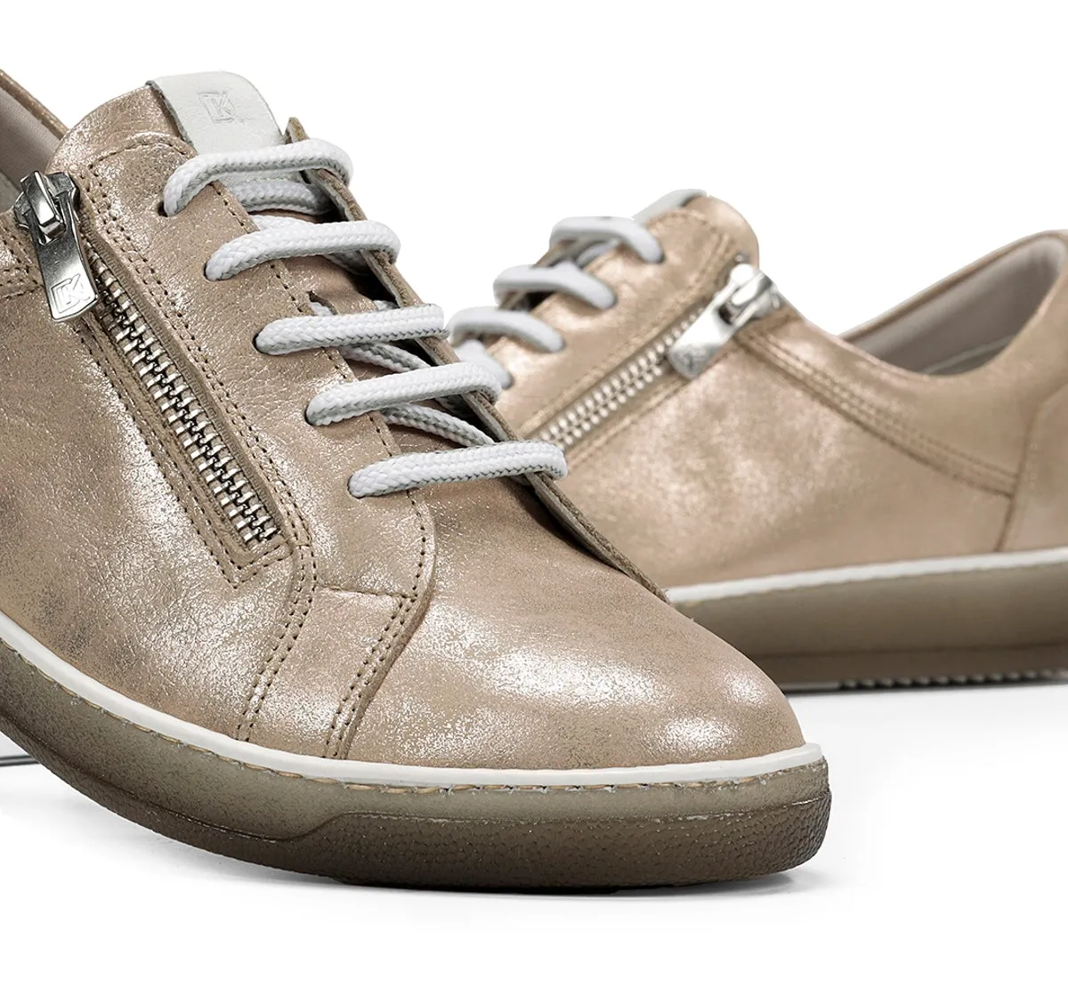 Fluchos Karen D8225 sneakers donna oro sportiva