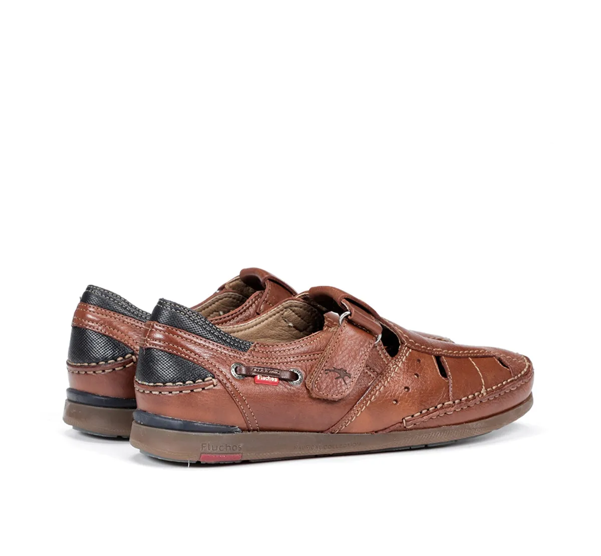 Fluchos Mariner 9882 scarpe uomo marroni comode