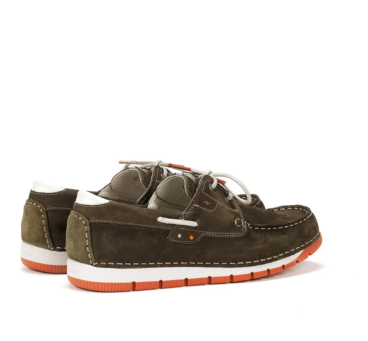 Fluchos Andrey F1448 Scarpe Barca Uomo Verdi