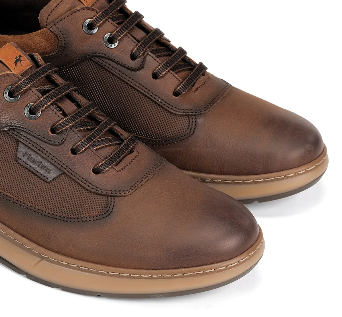 Fluchos Jeff F2277 scarpa marrone uomo elegante casual