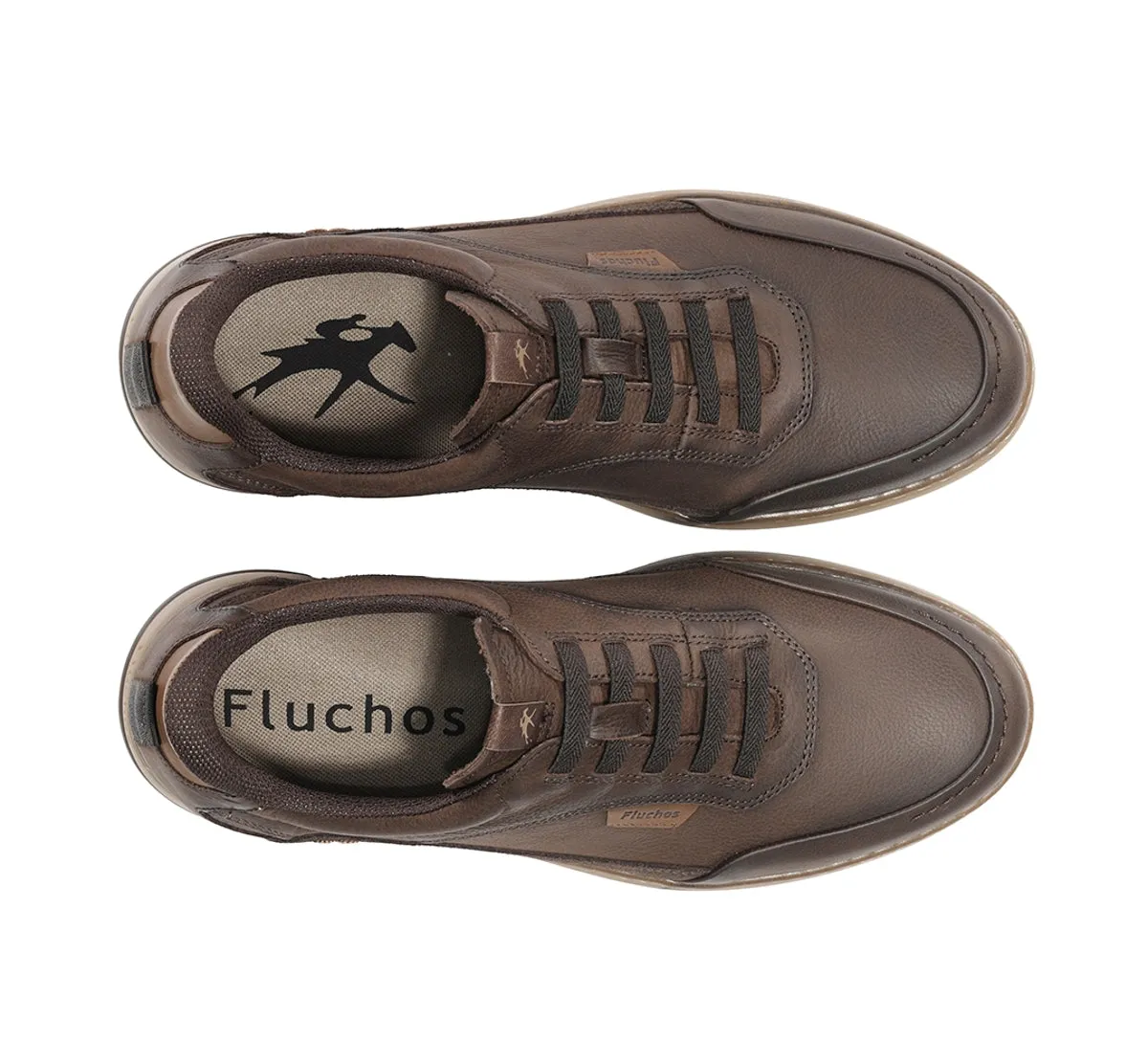 Fluchos Jeff F2511 sneakers uomo marrone slip-on