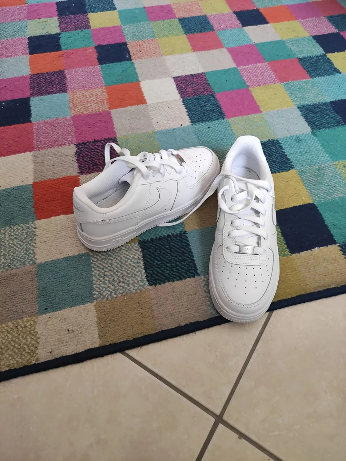 Nike Air Force 1 '07 sneakers donna bianco pelle DD8959