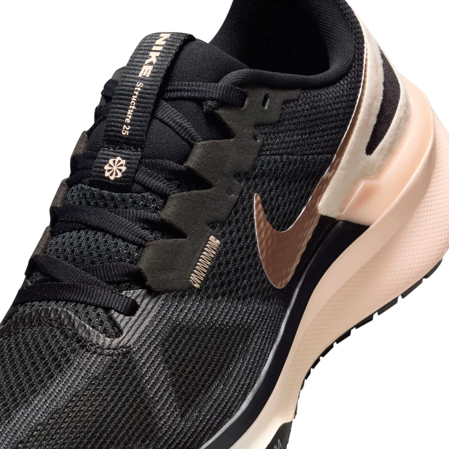 Nike Structure 25 scarpe running donna 35.5 nere stabili