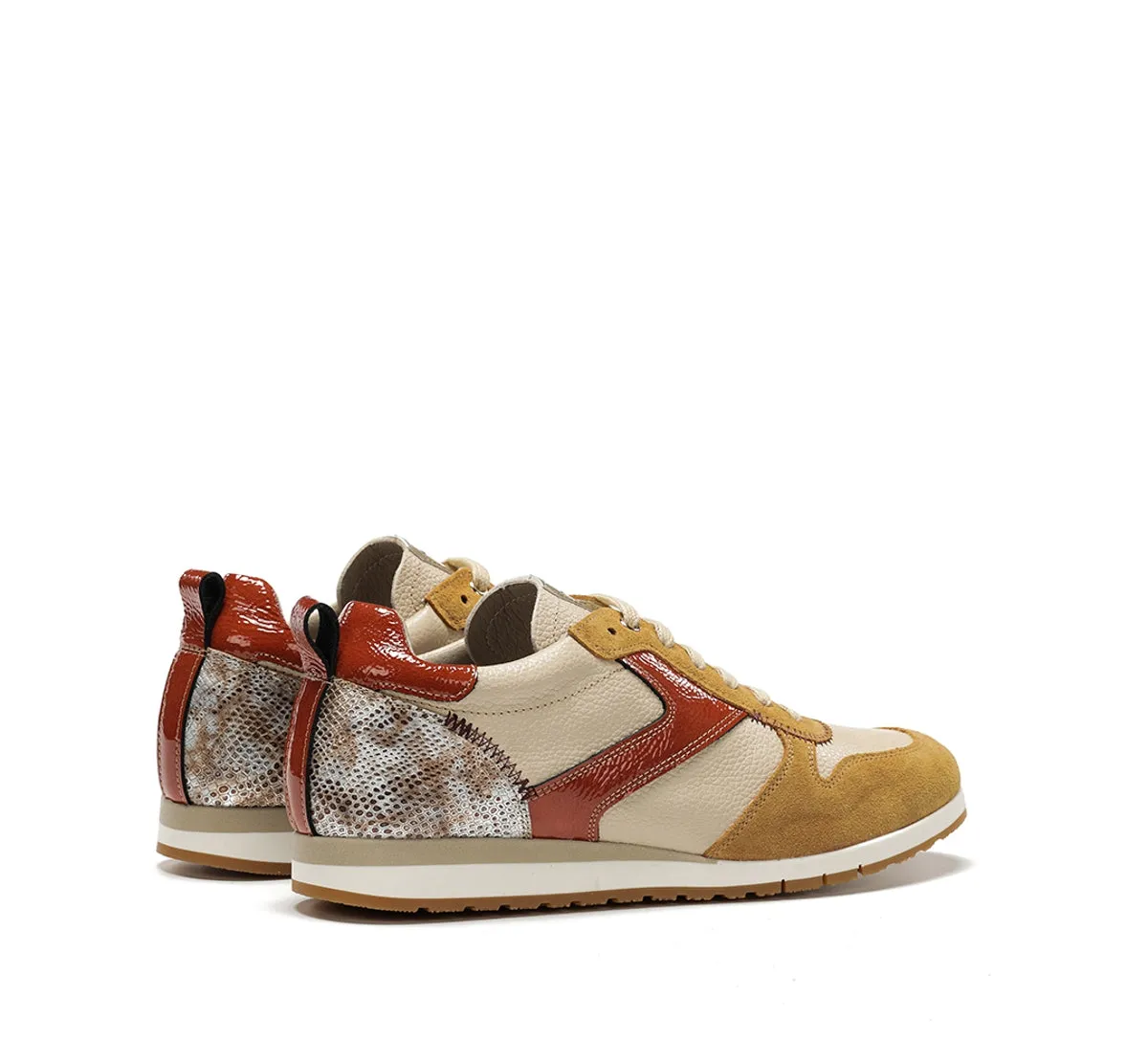 Fluchos Swim D9718 Sneakers Donna Marroni Leggere