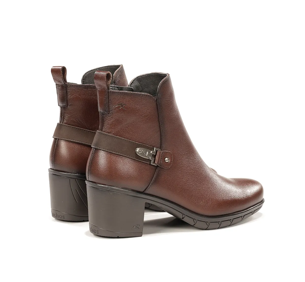 Fluchos Nydia F1798 Stivaletti Donna Marroni Eleganti