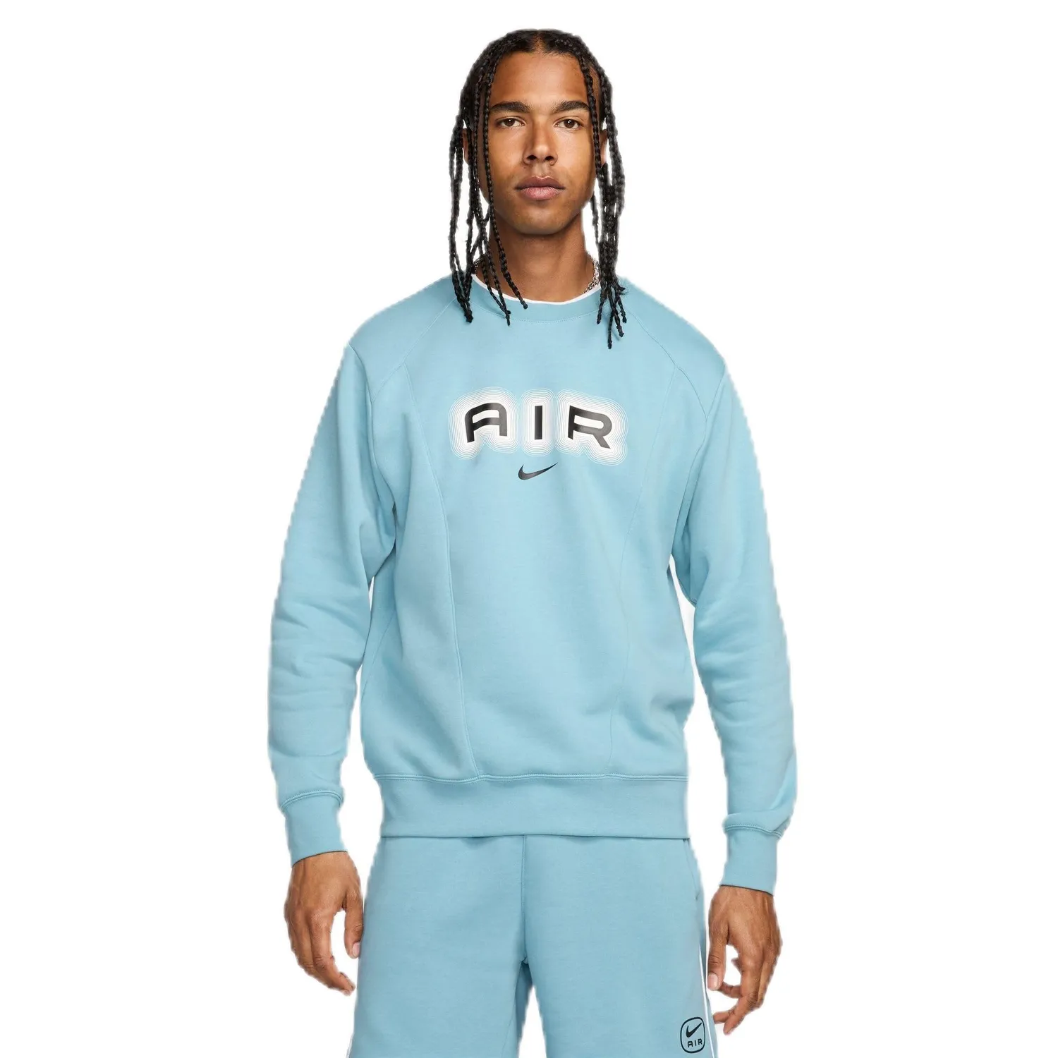 Nike Air Felpa girocollo uomo XL morbida cotone
