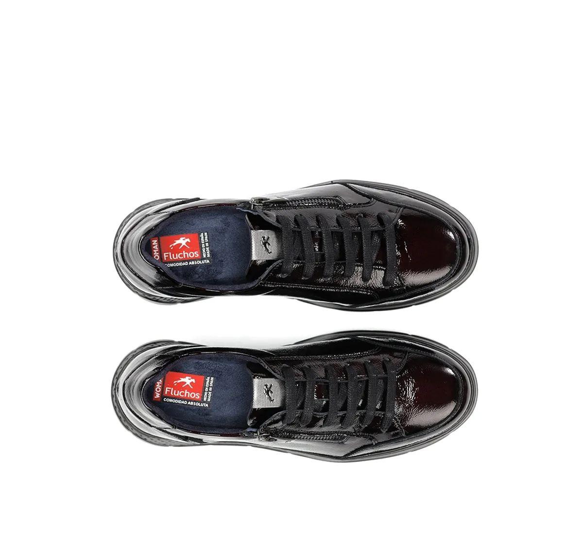 Fluchos Ilia F2306 Sneakers Donna Bordeaux Rialzate