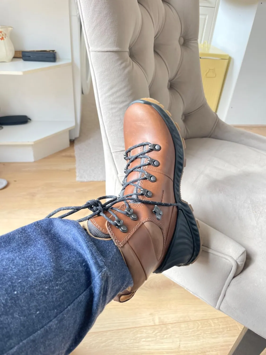 Ecco Exohike scarpe escursionismo donna pelle yak