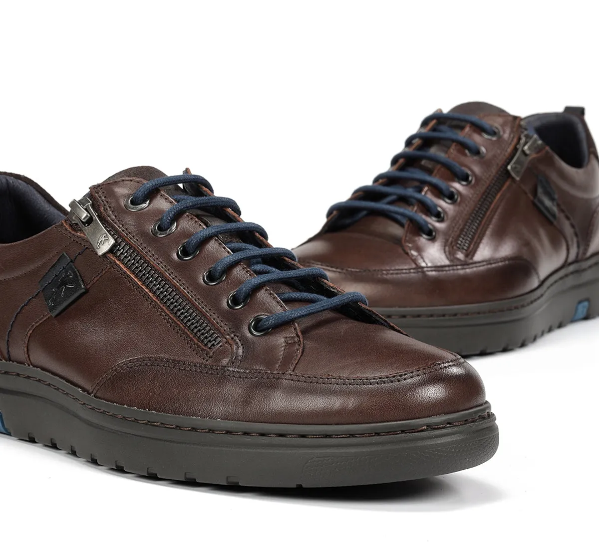Fluchos Atlas F0298 Sneakers Marrone Uomo Pelle