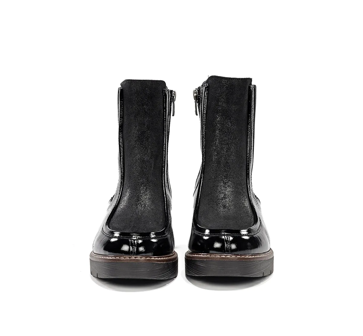 Fluchos Africa D9789 Stivaletti Neri Donna