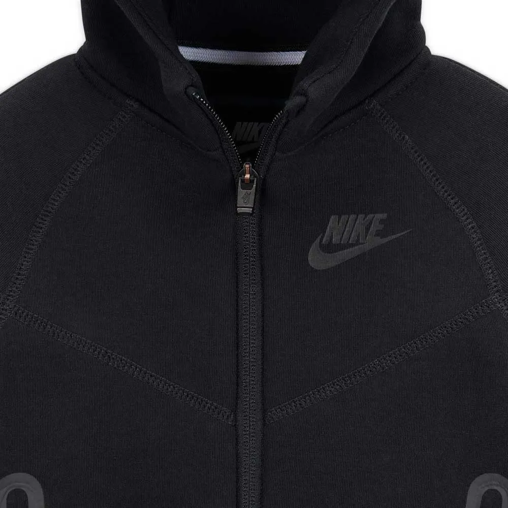 Nike Tech Fleece Tuta Bambini Nera 5-6 Anni