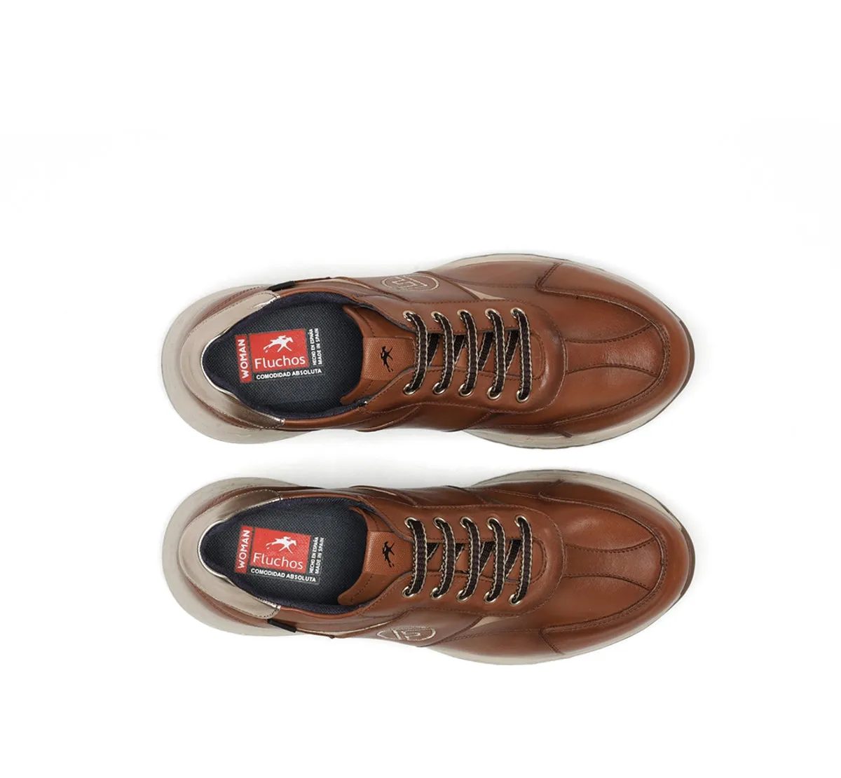 Fluchos Nexus F2309 sneakers donna marroni pelle