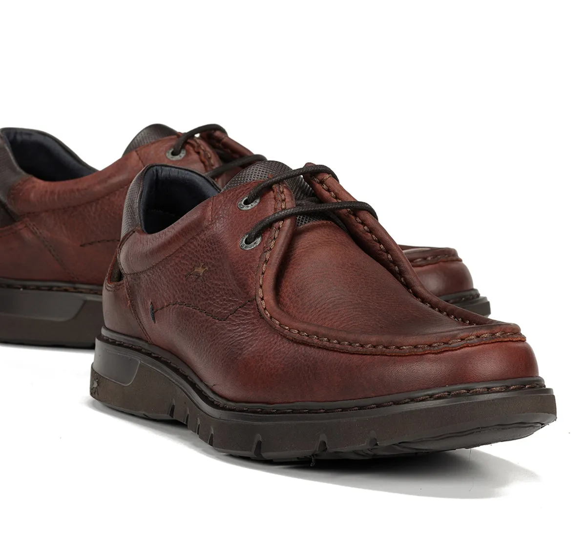 Fluchos Celtic 9595 scarpe marrone uomo casual