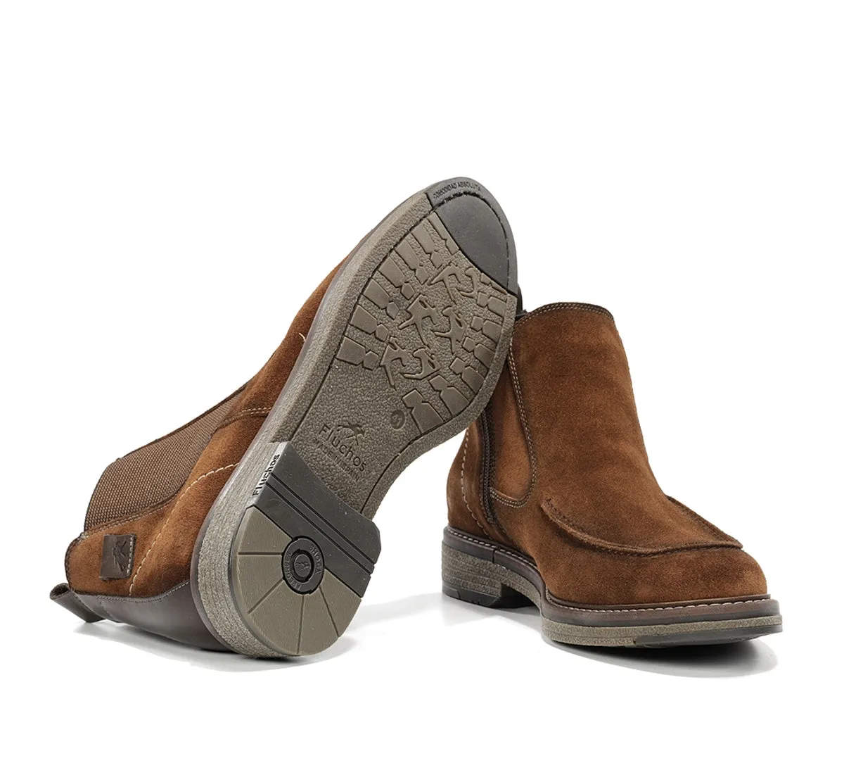Fluchos Kasper F1821 stivaletti uomo marroni pelle
