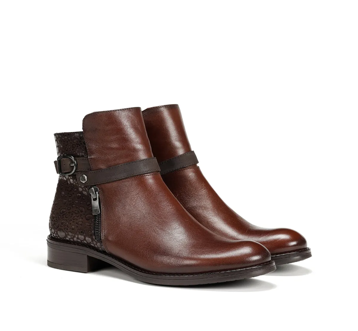Fluchos Tierra D8906 stivaletto donna marrone versatile