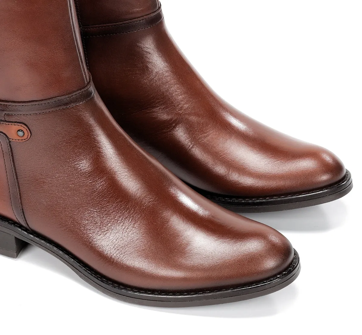 Dorking Tierra D7687 stivali donna marroni eleganti