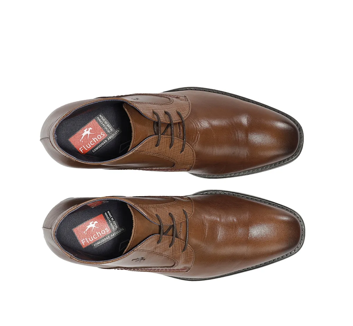 Fluchos Luke F1054 stivaletto uomo marrone classico