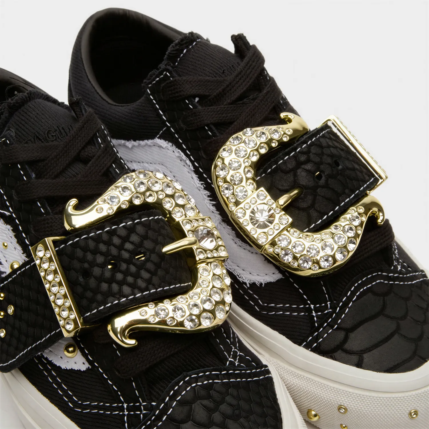 Metagirl Vans Old Skool 36 Diva sneakers nere oro fibbia