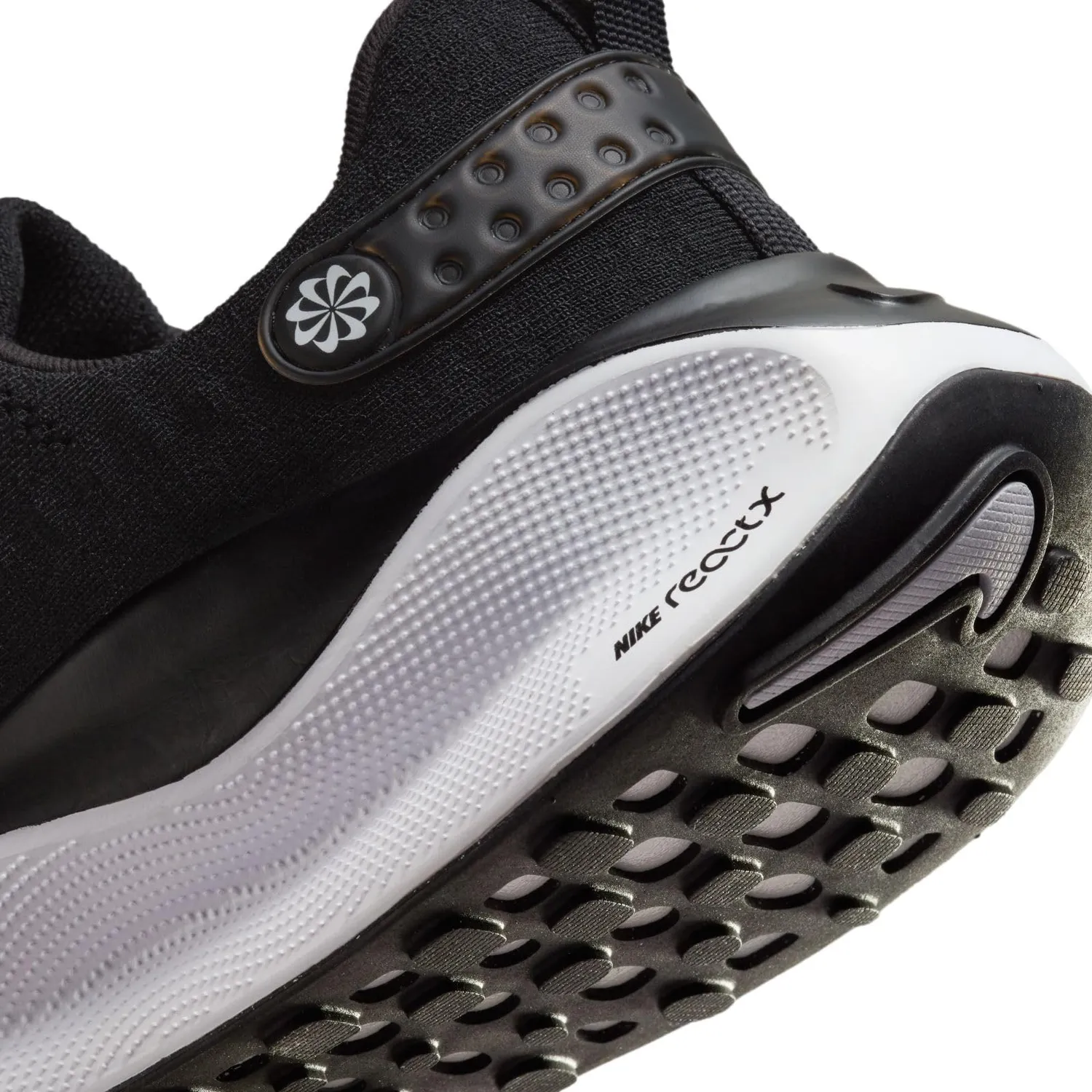 Nike InfinityRN 4 scarpe corsa uomo extra larghe nero