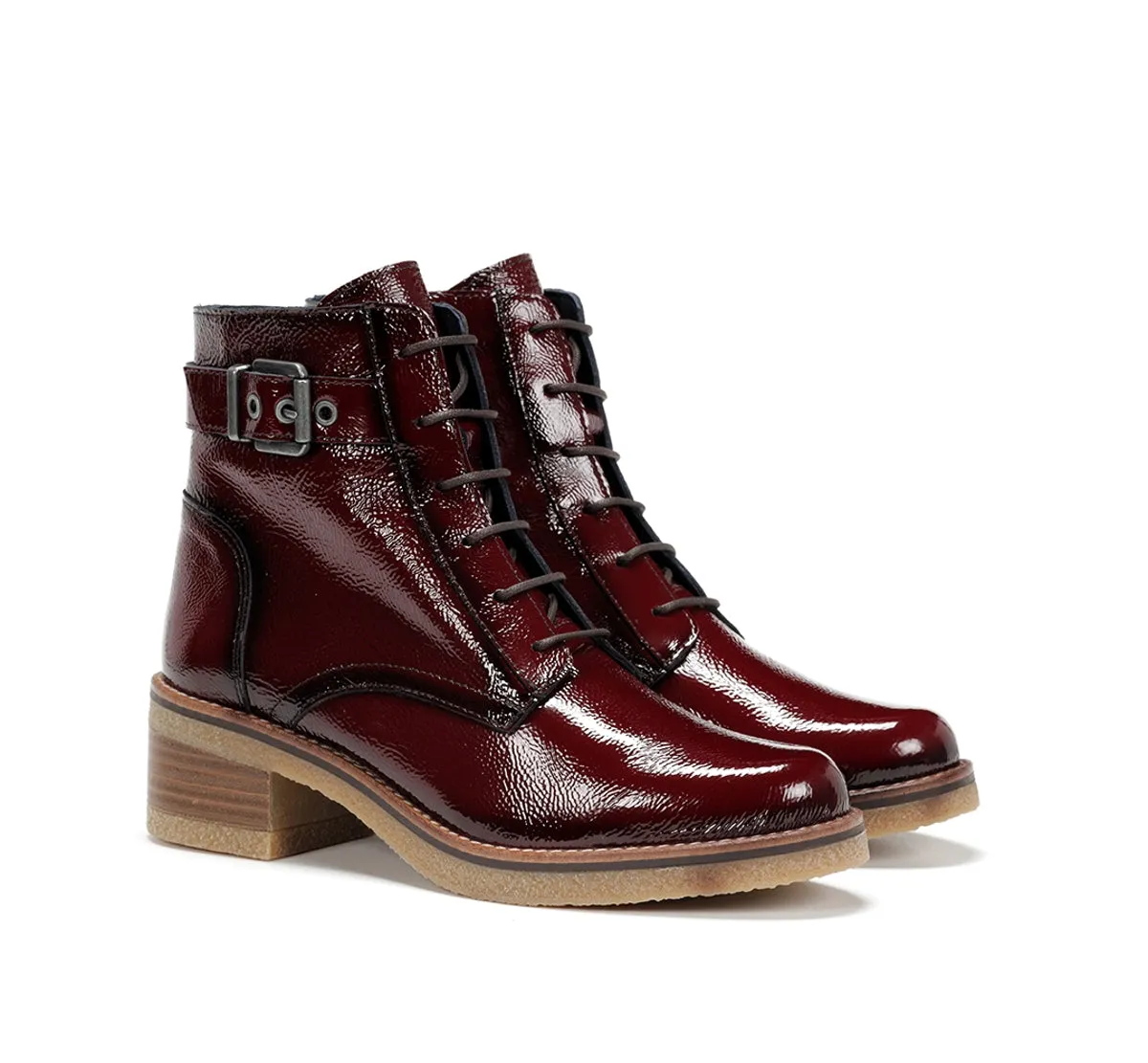 Dorking Lucero D8686 Stivaletto Donna Bordeaux Zip