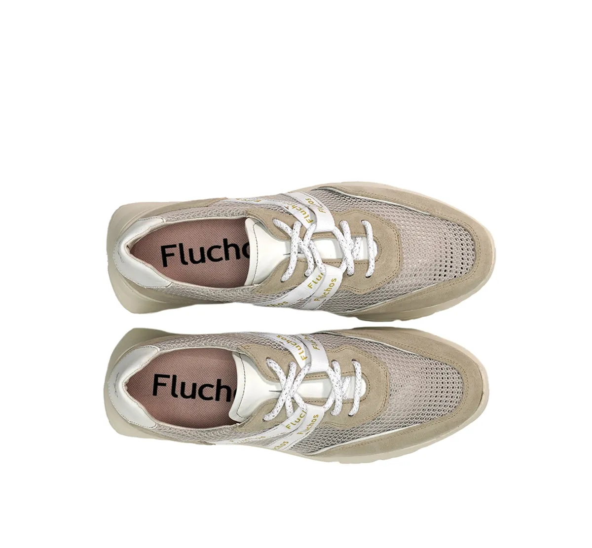 Fluchos Eira F1683 sneakers donna taupe casual