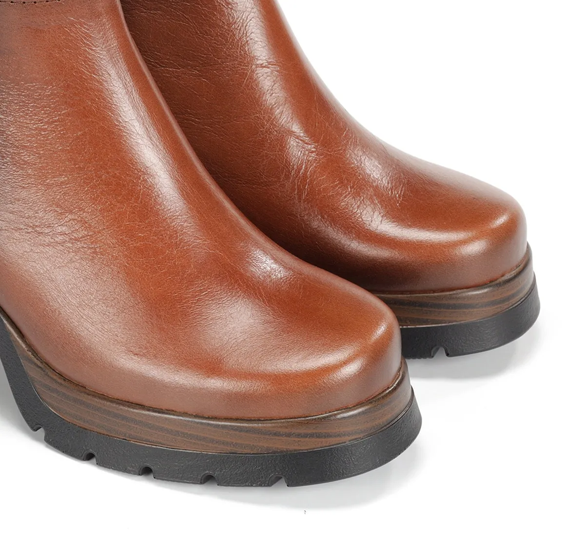 Fluchos Safe D9413 stivaletti donna marrone tacco