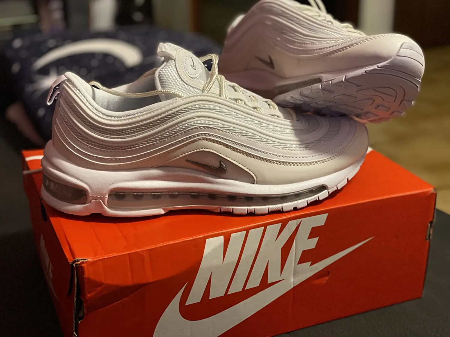 Nike Air Max 97 sneakers uomo argento 42