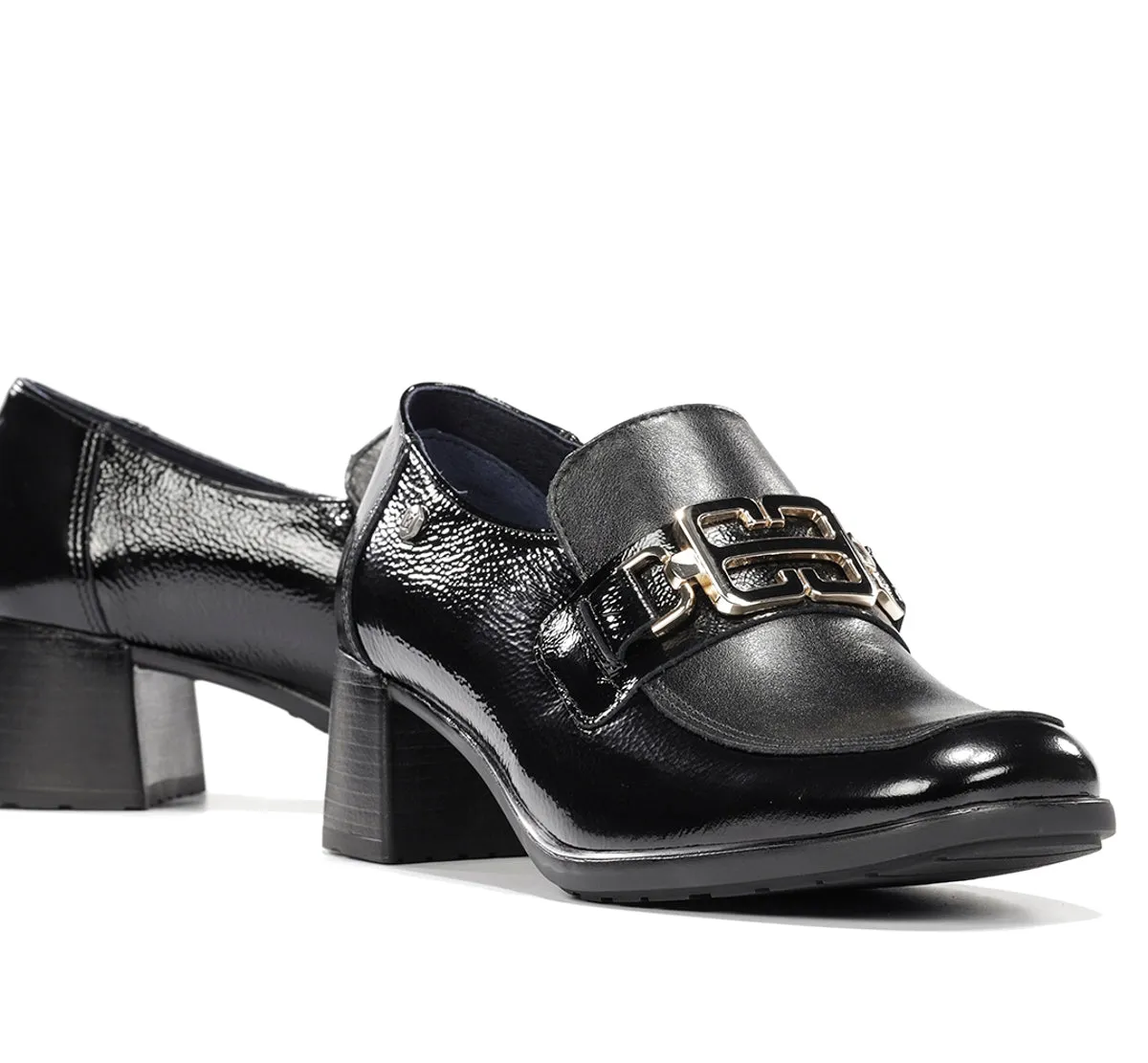 Dorking Ikia D9774 mocassini donna neri ufficio