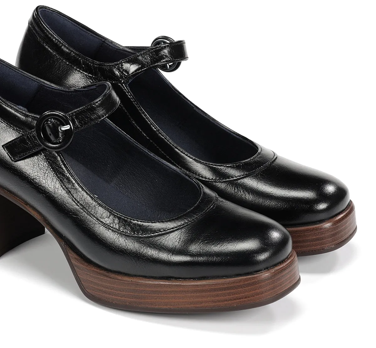 Dorking Cristel D9154 Scarpa Donna Nera Plateau