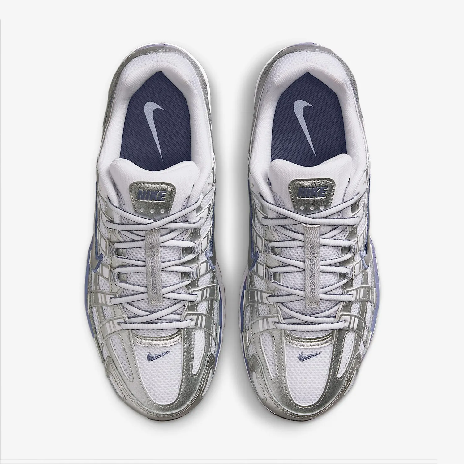 Nike P-6000 sneakers donna 41 argento traspiranti