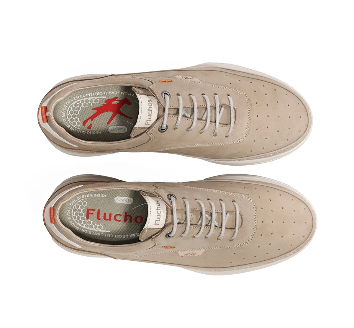 Fluchos Kadir F2447 sneaker uomo taupe leggera