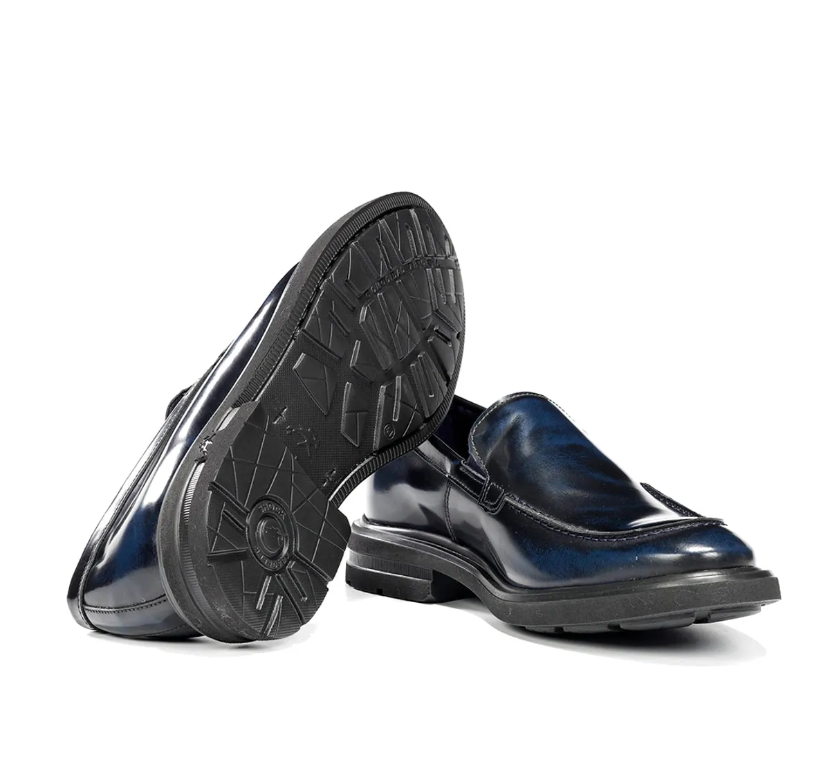 Fluchos BELGAS F1223 mocassini uomo blu leggerissimi